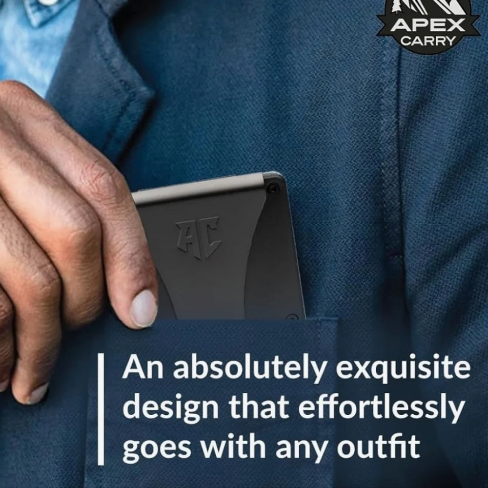 Men's Minimalist Credit Card Holder